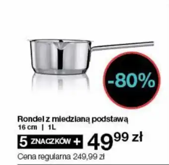 EuroSPAR Rondel z miedzianą podstawą 16cm/1l oferta