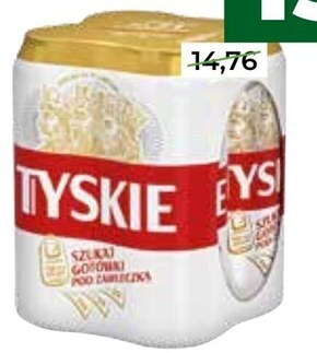 Społem Tyskie piwo jasne 2 l (4 x 0,5 l) oferta