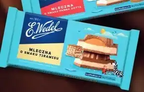 Lewiatan E. wedel czekolada mleczna o smaku deseru tiramisu 293 g oferta
