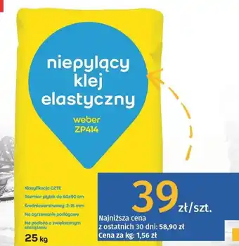 Bat Klej elastyczny do płytek weber oferta