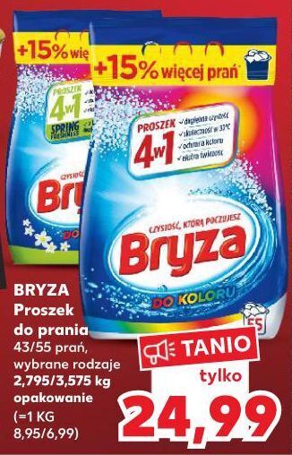 Kaufland Proszek do białego 4w1 bryza oferta