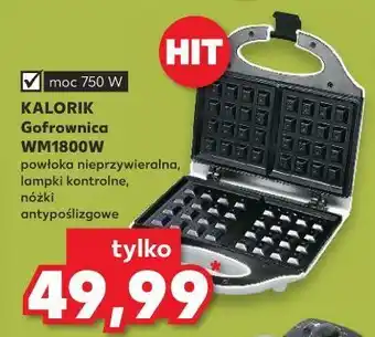 Kaufland Gofrownica wm 1800 kalorik oferta