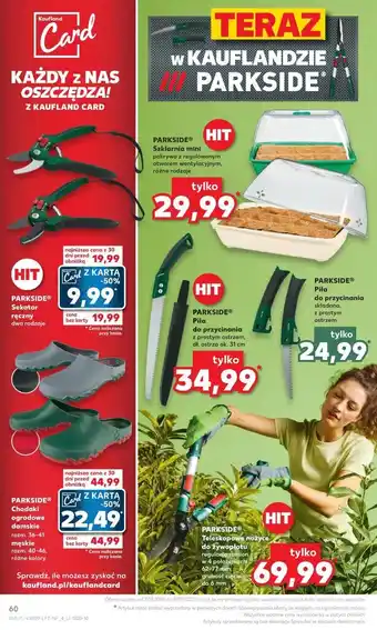 Kaufland Obuwie ogrodowe damskie 36-41 parkside oferta