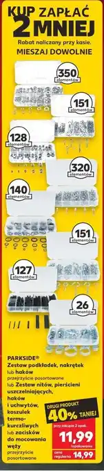 Kaufland Opaski zaciskowe parkside oferta