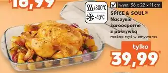 Kaufland Naczynie żaroodporne do zapiekania 36 x 22 11 cm spice&soul oferta
