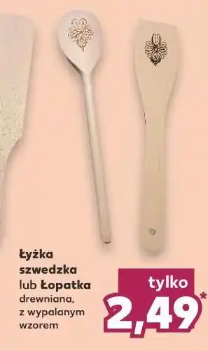 Łyżka szwedzka drewniana