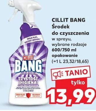 Kaufland Pianka do łazienki osad z mydła i prysznica cillit bang aktywna piana oferta