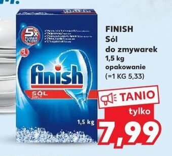Kaufland Sól do zmywarek finish special salt oferta