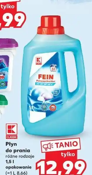 Kaufland Płyn do prania fein k-classic oferta