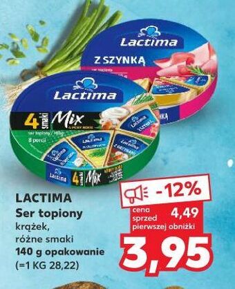 Kaufland Ser topiony z szynką lactima oferta