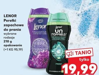 Kaufland Perełki zapachowe fresh lenor unstoppables oferta