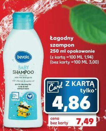 Kaufland Szampon dla dzieci łagodny bevola baby oferta