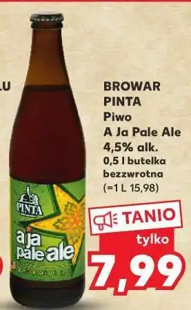 Piwo pinta a ja pale ale