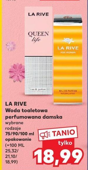 Kaufland Woda perfrumowana la rive queen life oferta