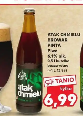 Kaufland Piwo pinta atak chmielu oferta