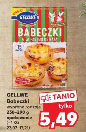 Kaufland Babeczki a'la pasteis de nata gellwe oferta