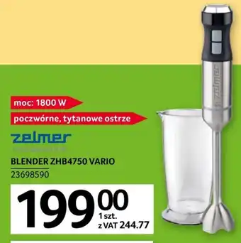 Selgros Blender zelmer oferta