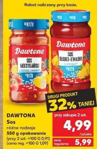 Kaufland Sos meksykański do ryżu dawtona oferta