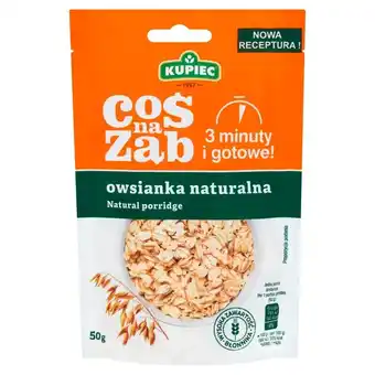 Społem Kupiec coś na ząb owsianka naturalna 50 g oferta