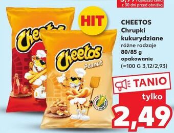 Kaufland Chrupki peanut cheetos oferta