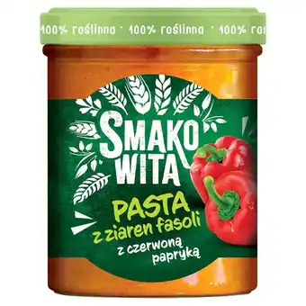 Selgros Smakowita pasta z ziaren fasoli z czerwoną papryką 180 g oferta