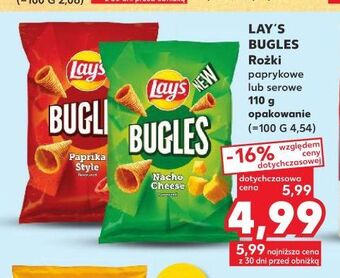 Kaufland Chipsy paprika lay's bugles oferta