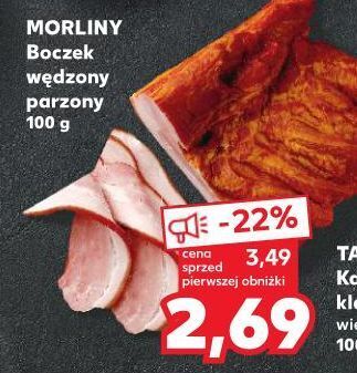 Kaufland Boczek wędzony parzony morliny oferta