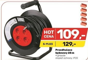 Bricomarche Przedłużacz bębnowy oferta
