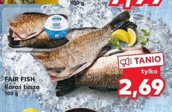 Kaufland Karaś tusza fair fish oferta