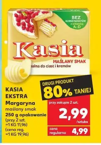 Kaufland Margaryna kasia ekstra maślany smak oferta