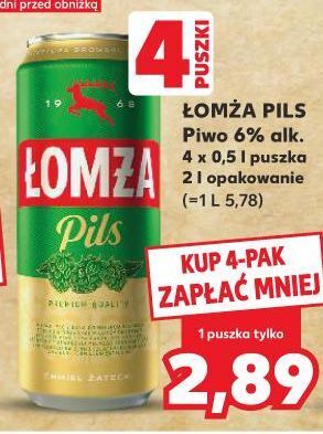 Kaufland Piwo łomża pils oferta