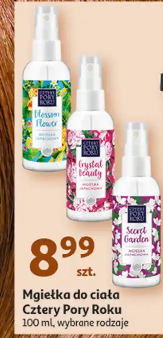 Auchan Mgiełka do ciała blossom flower cztery pory roku oferta