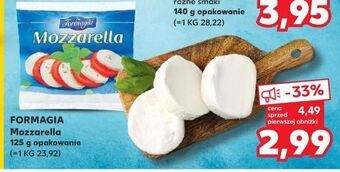 Kaufland Mozzarella formagia oferta