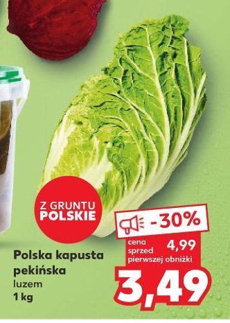 Kaufland Kapusta pekińska oferta