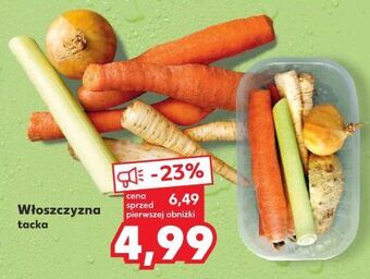 Kaufland Włoszczyzna tacka oferta