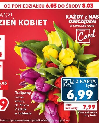Kaufland Tulipany bukiet oferta