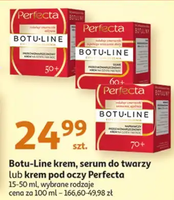 Auchan Krem do twarzy przeciwzmarszczkowy 70+ perfecta botuline oferta
