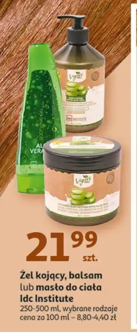 Auchan Żel kojący do ciała idc institute aloe vera oferta