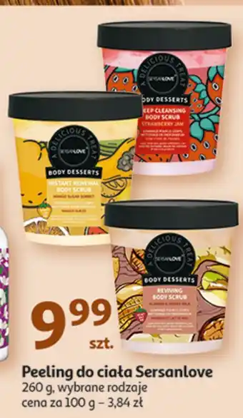 Auchan Peeling migdał sersanlove oferta