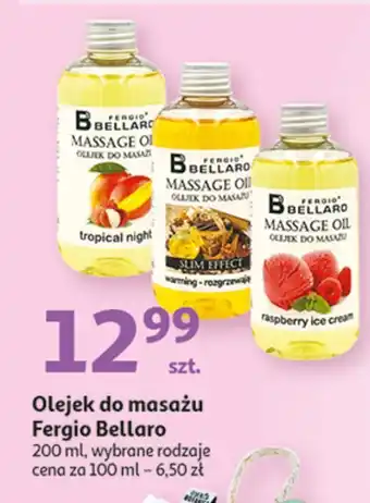 Auchan Olejek do masażu ciała slim effect fergio bellaro oferta