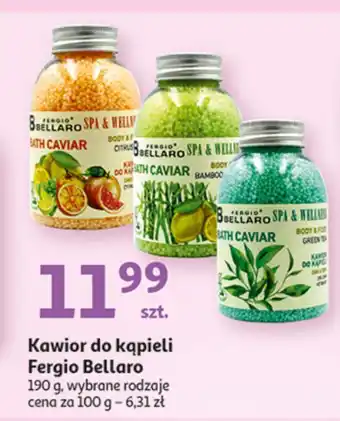 Auchan Kawior do kąpieli tropikalny koktajl fergio bellaro spa & wellness oferta
