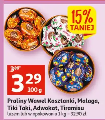 Auchan Czekoladki wawel malaga oferta