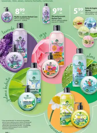Auchan Mydło aloesowe farmona herbal care my nature oferta
