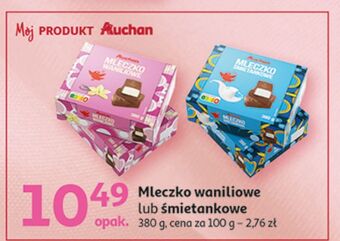 Auchan Mleczko czekoladowe auchan oferta