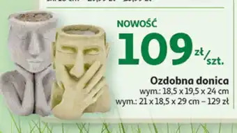 Auchan Donica ozdobna 21 x 18.5 29 cm oferta