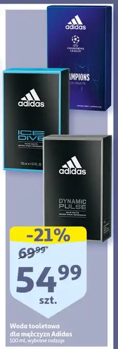 Auchan Woda toaletowa adidas men champions league oferta