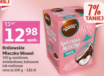 Auchan Królewskie mleczko malinowe wawel mleczko oferta