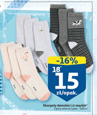 Auchan Skarpety damskie inextenso by auchan oferta