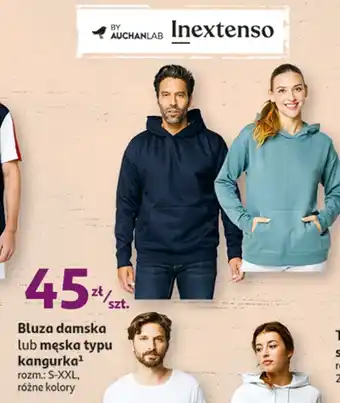 Auchan Bluza męska s-xxl inextenso by auchan oferta