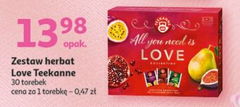 Auchan Herbata love collection teekanne love oferta